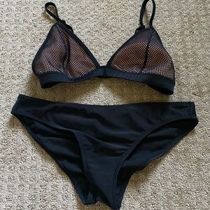 Forever 21 fishnet bikini